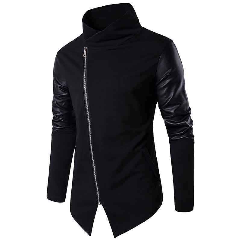 Herre Cardigan Genser Riflet Strikke Normal Strikket عادي Opprett krage Oppvarminger Moderne Moderne Dagligdagstøy Ut på byen Klær Høst Vinter Svart S M L 2026 - $50.99 –P2