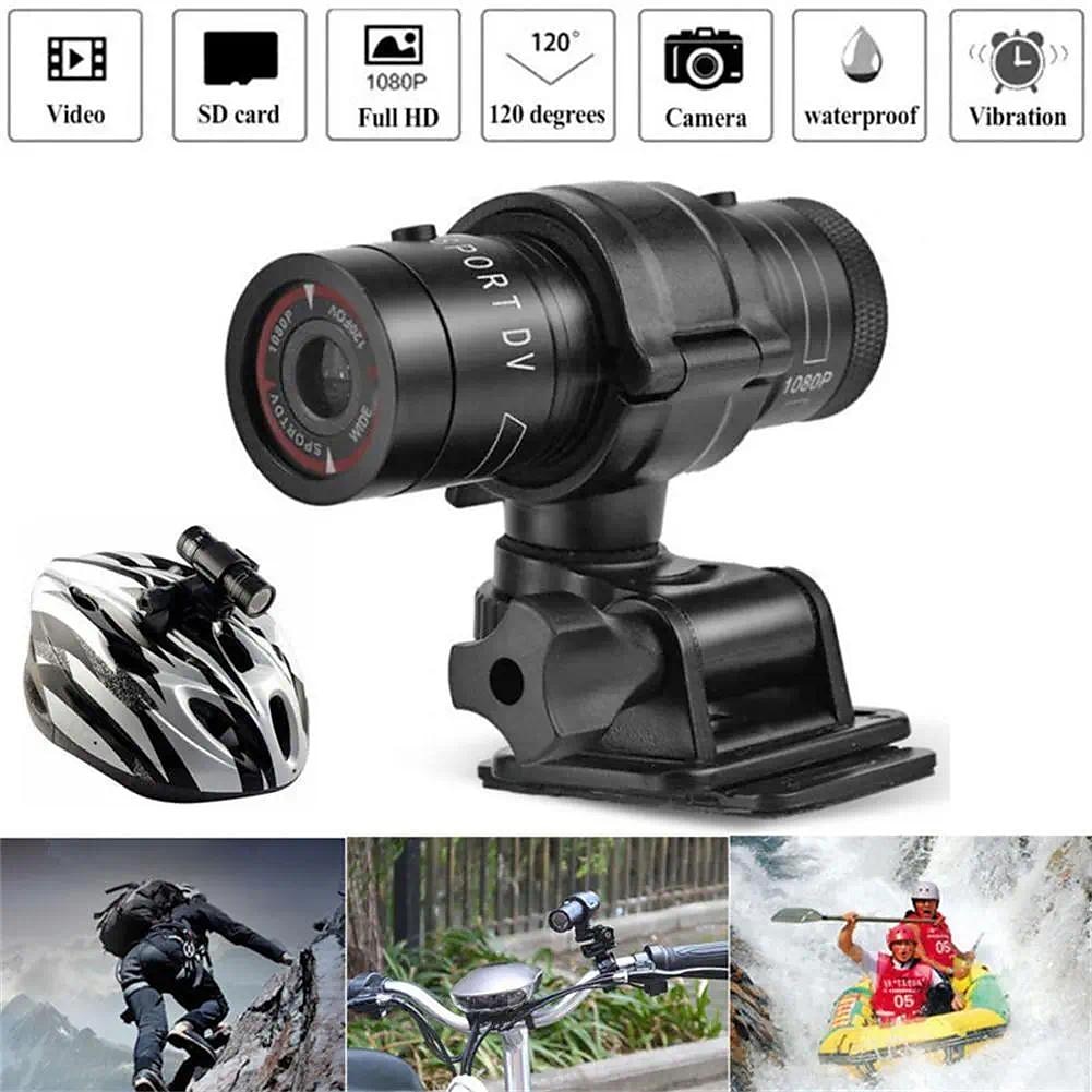 2025年 小型アクションカメラ hd 1080p 防水ミニ屋外バイクオートバイヘルメットスポーツアクションカメラビデオ dv ビデオカメラカーレコーダー  コレクション – $73.99 –P5