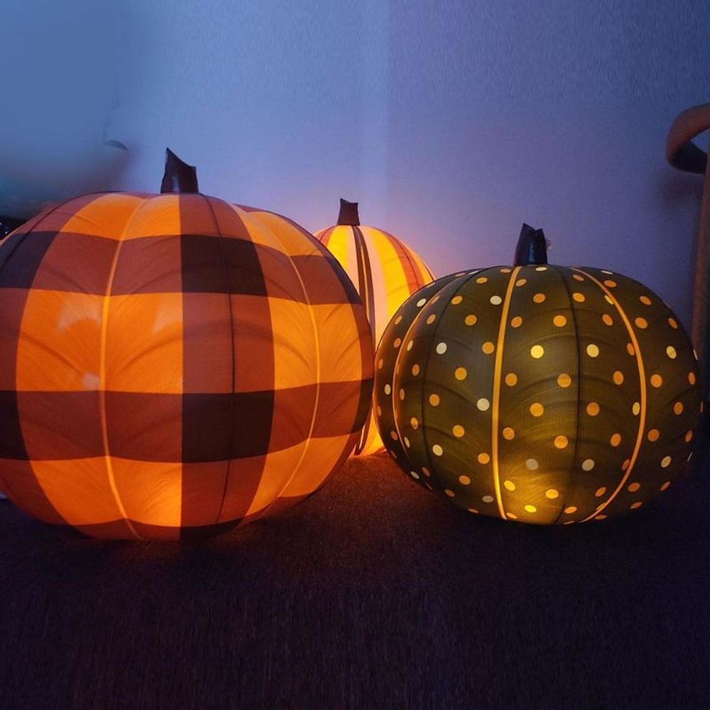 halloween kurpitsan ilmapallo koristeet juhlakoriste iso puhallettava kurpitsa ilmapallo halloween kotipuutarhaan ulkona nurmikko piha kauhu rekvisiitta lapsille 2025 - $30.99 –P10