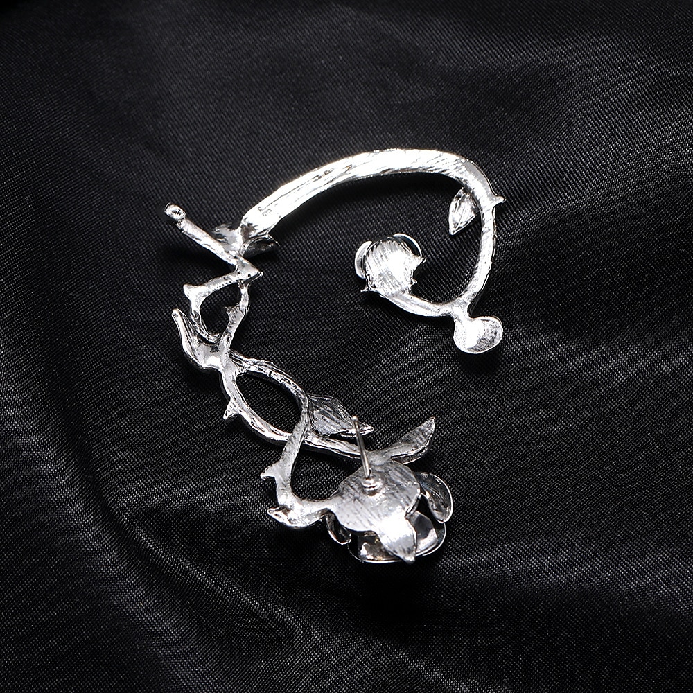 Elf roze Bloemenfee Ear Cuffs Volwassenen Dames Punk-gotiek Halloween Carnaval Mardi Gras Makkelijk carnavalskostuum 2025 - €7.17 –P7