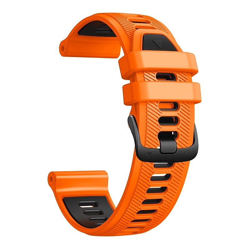 Pulseiras de Relógio para Garmin Fenix 7 Pro 6 5 Plus Epix Pro 47mm Approach S70 47mm S62 S60 Forerunner 955 255 945 745 Instinct 2 Marq Descent Quatix 22mm Silicone Substituição Alça 22mm Ajustável de 2025 por $17.99 –P17