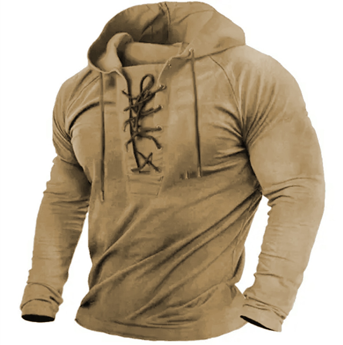 Ανδρικά Φούτερ με Κουκούλα Tactical Hoodie Τακτικό Μαύρο Πράσινο Χακί Βαθυγάλαζο Καφέ Με Κουκούλα Σκέτο Αθλήματα & Ύπαιθρος Καθημερινά Αργίες Κομψό στυλ street Απίθανο Καθημερινό Άνοιξη & Χειμώνας 2026 - $33.99 –P4