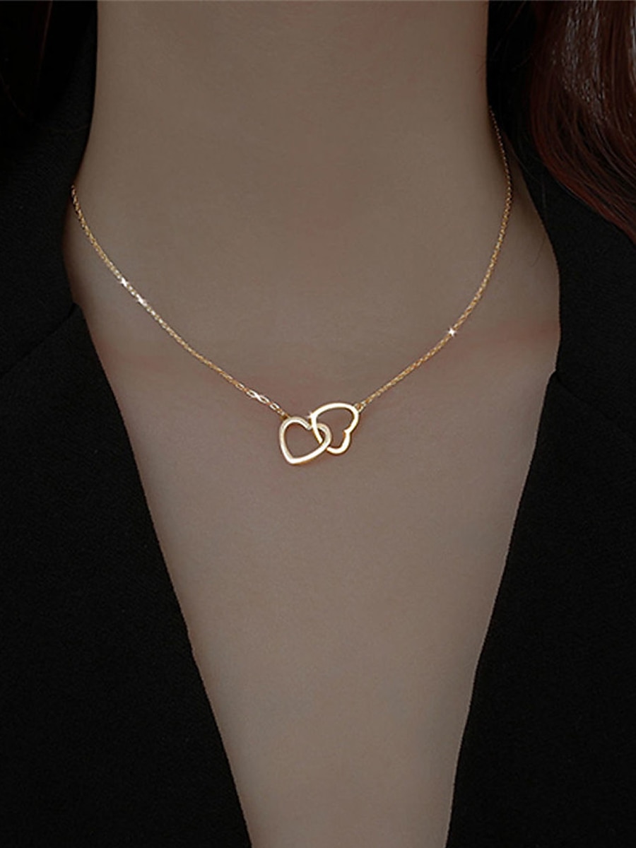 Women's necklace Fashion Outdoor Heart Necklaces 2025 - $8.49 –P1