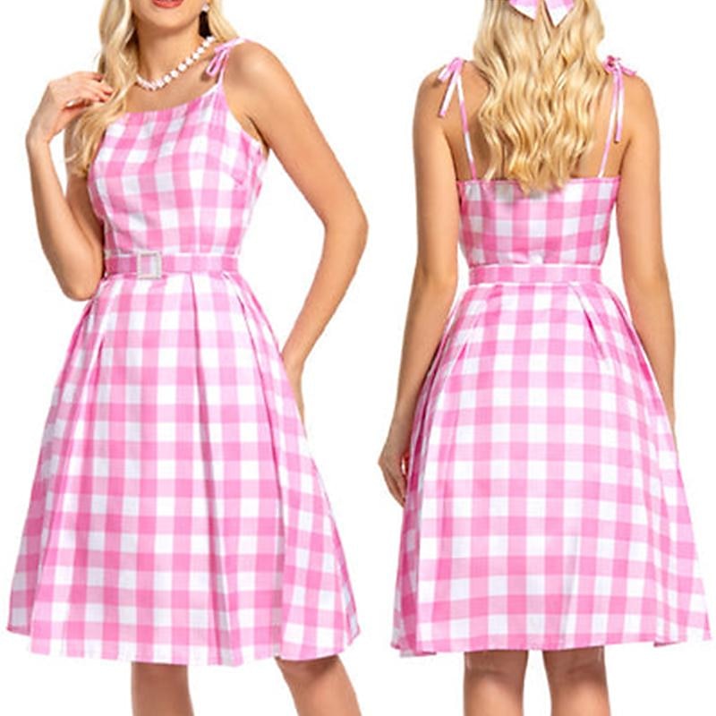 muñeca Vestidos Retro Antiguo Clásico 1950s Cosplay de película for Mujer Chica Niños Adulto Navidad Carnaval Mascarada Despedida de Soltera 2025 - $32.99 –P2