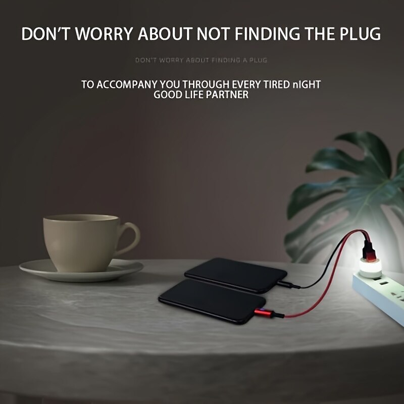 1 шт. энергосберегающая лампа с мини-USB-разъемом — светодиодный ночник для ноутбука, настольного компьютера, ноутбука и блока питания — защита глаз и совместимость с 5 В/1 А 2025 - $11.99 –P2