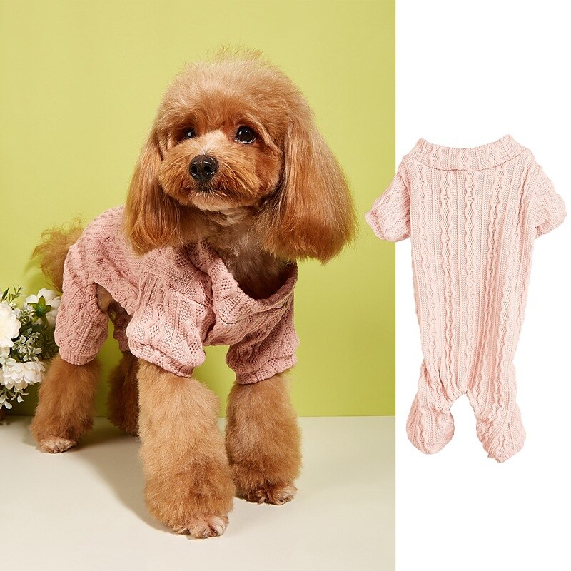 Kutyák Macskák Pulóverek Jumper Divat aranyos stílus Tél Légáteresztő Mekano Mosható Kényelmes Szabadtéri Alkalmi / Napi Kutyaruházat for bichon frisé Pomerániai törpespitz Kölyök kisállat Pillang 2025 - $27.99 –P3
