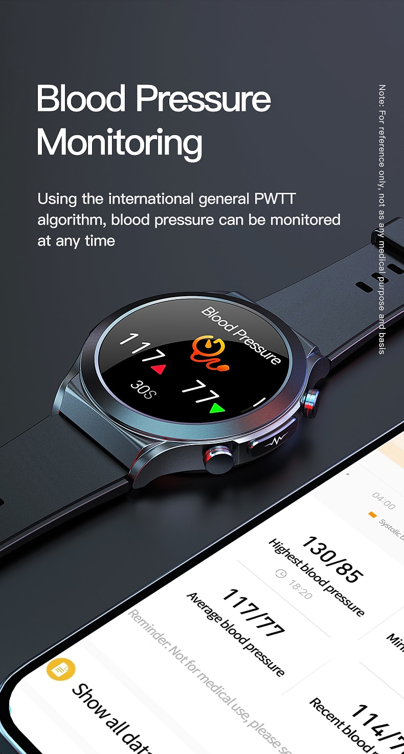 iMosi tk21P Slimme horloge 1.39 inch(es) Smart horloge Bluetooth Temperatuurbewaking Stappenteller Gespreksherinnering Compatibel met: Android iOS Dames Heren Waterbestendig Mediabediening 2025 - $97.79 –P15