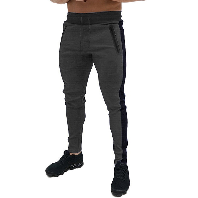 Per uomo Pantaloni della tuta Jogging Pareggiatore Pantaloni Tasche A cordoncino Vita elastica Color Block Comfort Esterno Giornaliero Per uscire Sportivo Di tendenza Nero Bianco del 2025 a $18.99 –P8