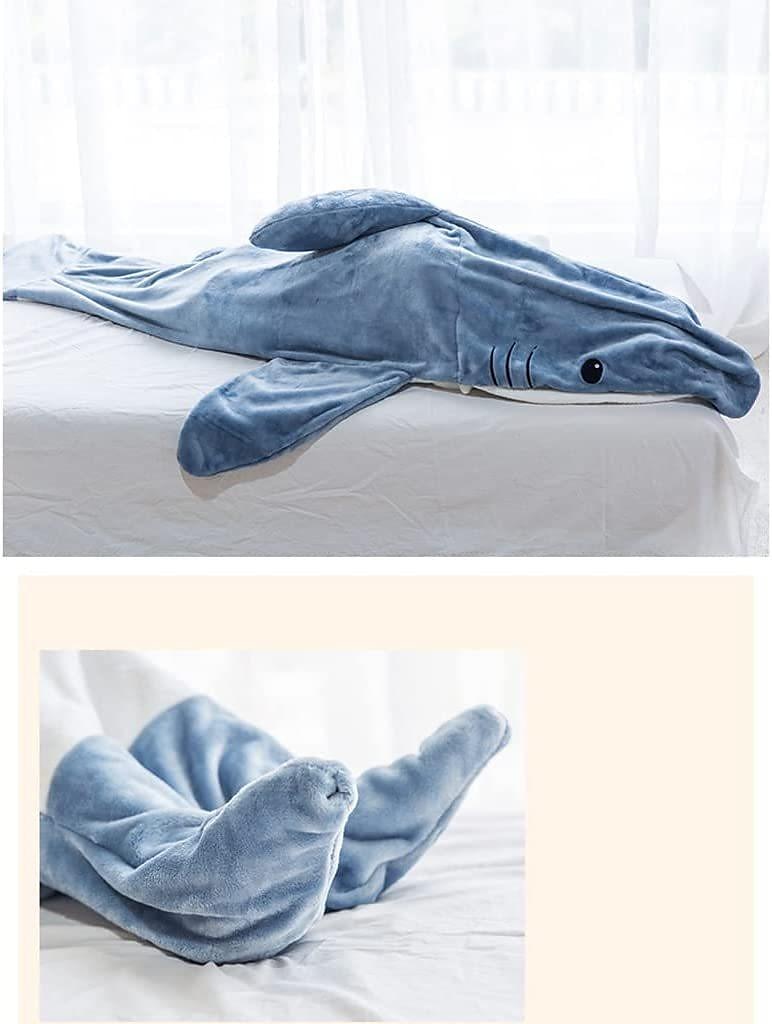 Shark Blanket Shark Sleeping Bag Adult Wearable Shark Blanket Kids