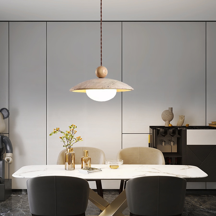 LED Pendant Light Wood Design Warm White Modern Farmhouse Cord Adjustable Pendant Lamps Kitchen Island Lighting for Dining Room Bedroom Hallway Over Sink 110-240V 2025 - $229.99 –P11