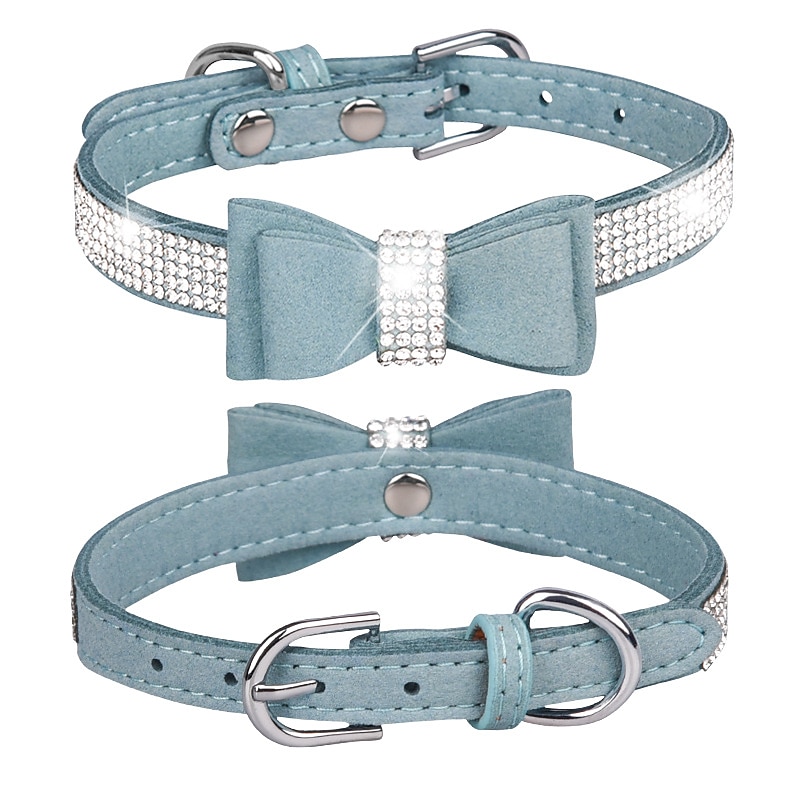 Prodotti per cani Prodotti per roditori Collari Cravatta / Papillon Regolabile Portatile Duraturo Esterno Marcia Strass del 2025 a $16.99 –P9