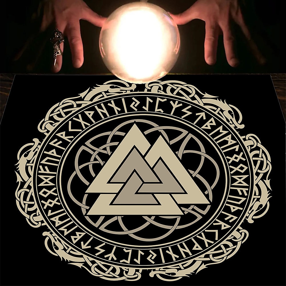 Скатерть Таро для игры, алтарная ткань, колдовство, астрологический декор, блокнот для карт оракула, коврик для таро, декор ведьмака, сувениры для вечеринок, декор для подарков на вечеринку, 2026 - $16.99 –P3