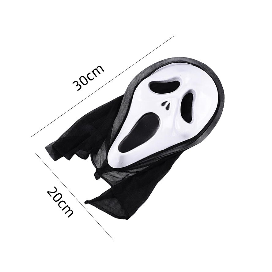 halloween maszk terror halál isten sikoly szellem nap smink bál party kellékek 2025 - $6.49 –P1