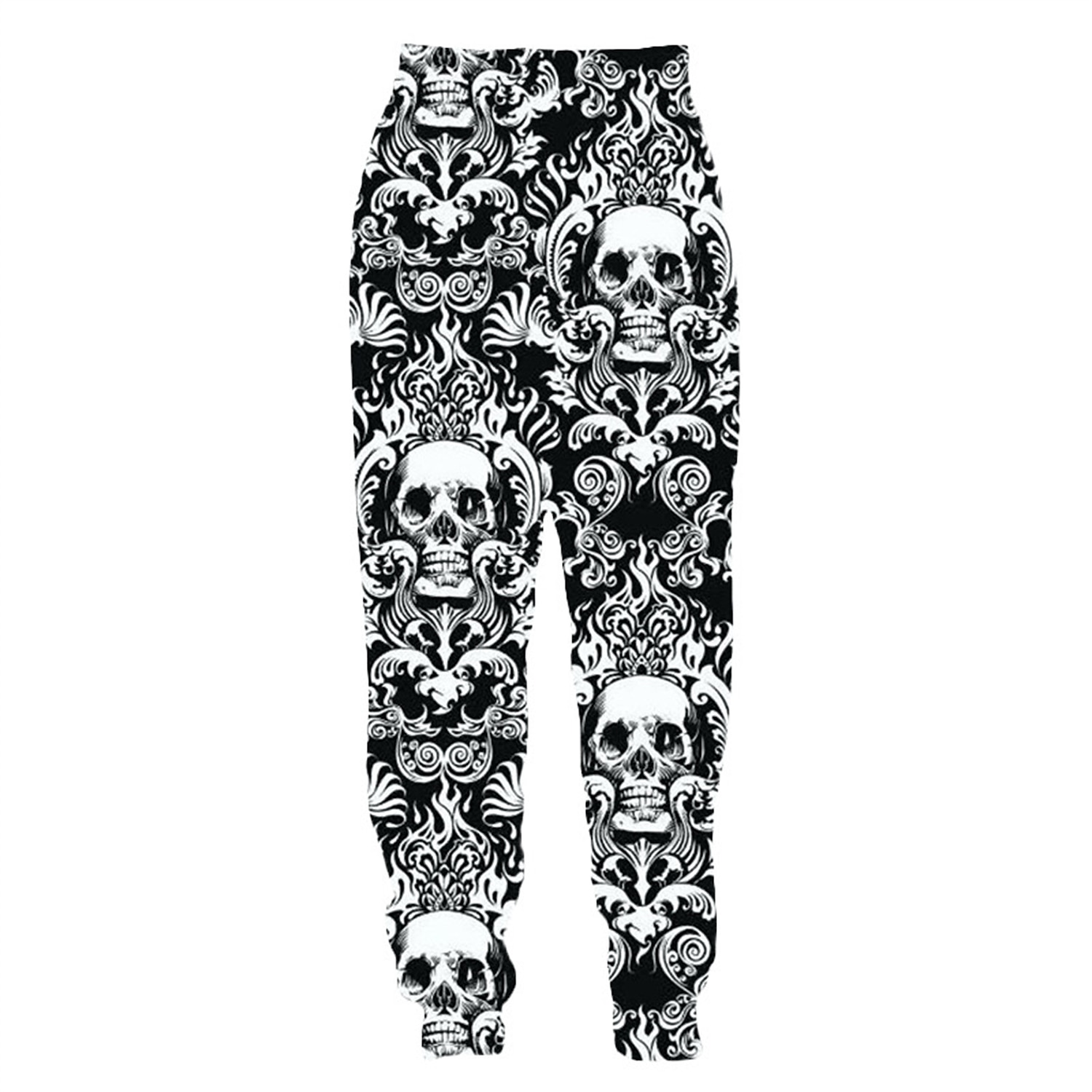 Halloween Skull Skeleton Jogger Pants Sweatpants Anime 3D Graphic For Couple's Men's Women's Adults' Halloween Carnival Masquerade 3D Print Party Halloween 2025 - $21.99 –P4