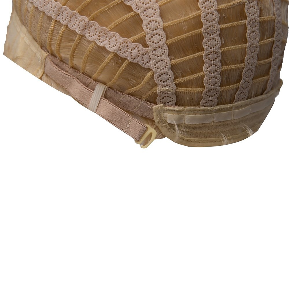 Dlouhá vlnitá blond paruka s ofinou velká bouffant včelí úl paruky pro ženy vhodná na kostým z 80. let nebo karnevalovou párty paruky na Halloween 2025 - $26.99 –P7