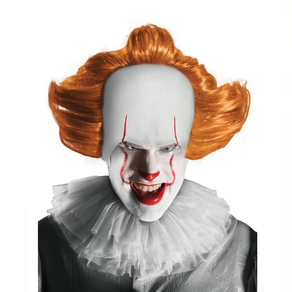 è il film parrucca pennywise parrucche da festa parrucche di halloween del 2025 a $19.49 –P1