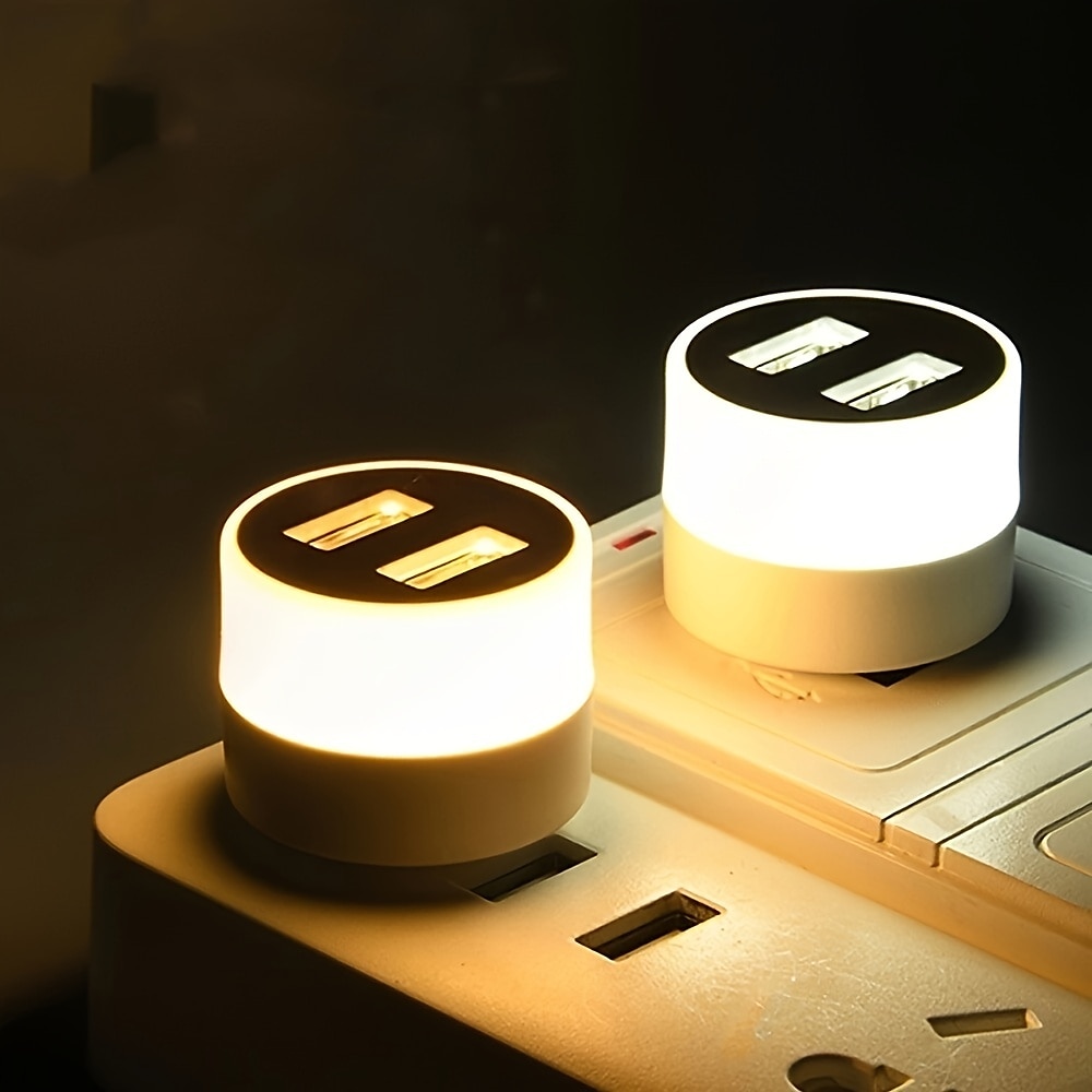 1 шт. энергосберегающая лампа с мини-USB-разъемом — светодиодный ночник для ноутбука, настольного компьютера, ноутбука и блока питания — защита глаз и совместимость с 5 В/1 А 2025 - $11.99 –P1