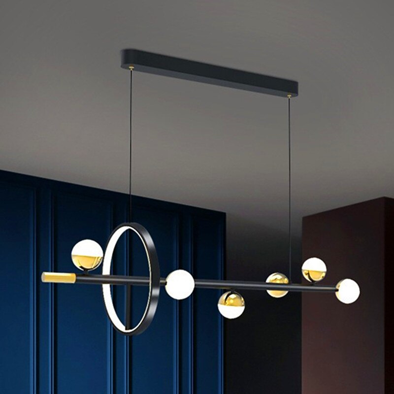 Ceiling Pendant Light Globe Design Modern Pendant Light for Dining Room Kitchen Restaurant Bar Creative Golden Lighting Fixtures Nordic Line Hanging Ceiling Lamp 110-240V 2025 - $649.99 –P1