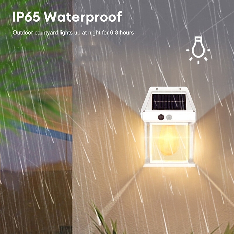 Solar Wall Lanterns Outdoor With 3 Modes Wireless Dusk To Dawn Motion Sensor LED Sconce Lights IP65 Waterproof Exterior Front Porch Security Lamps Wall Mount Patio Fence Decorative 2025 - $15.49 –P10