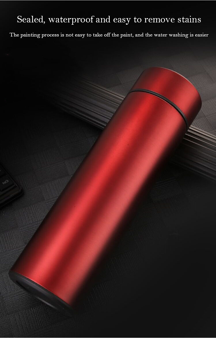 480 ml Digital Thermos Cup Intelligent Temperature Smart Digital Thermal Coffee Travel Mug - Touch Display Temperature, Stainless Steel Vacuum Flask - Perfect Gift for Back To School 2025 - $19.99 –P7