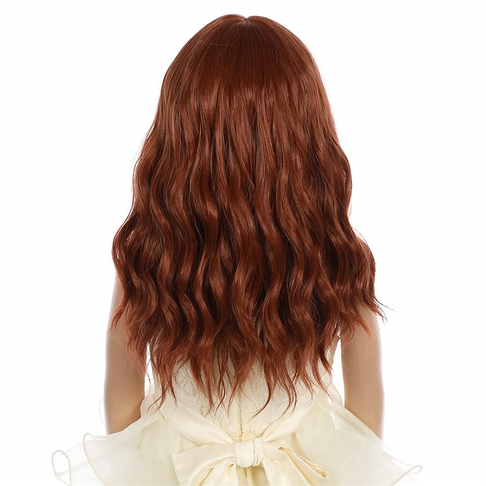Peluca rubia para niñas, peluca corta ondulada con flequillo, peluca rubia rubia, peluca sintética para niñas, peluca para fiesta de carnaval, cosplay 2026 - $17.49 –P4