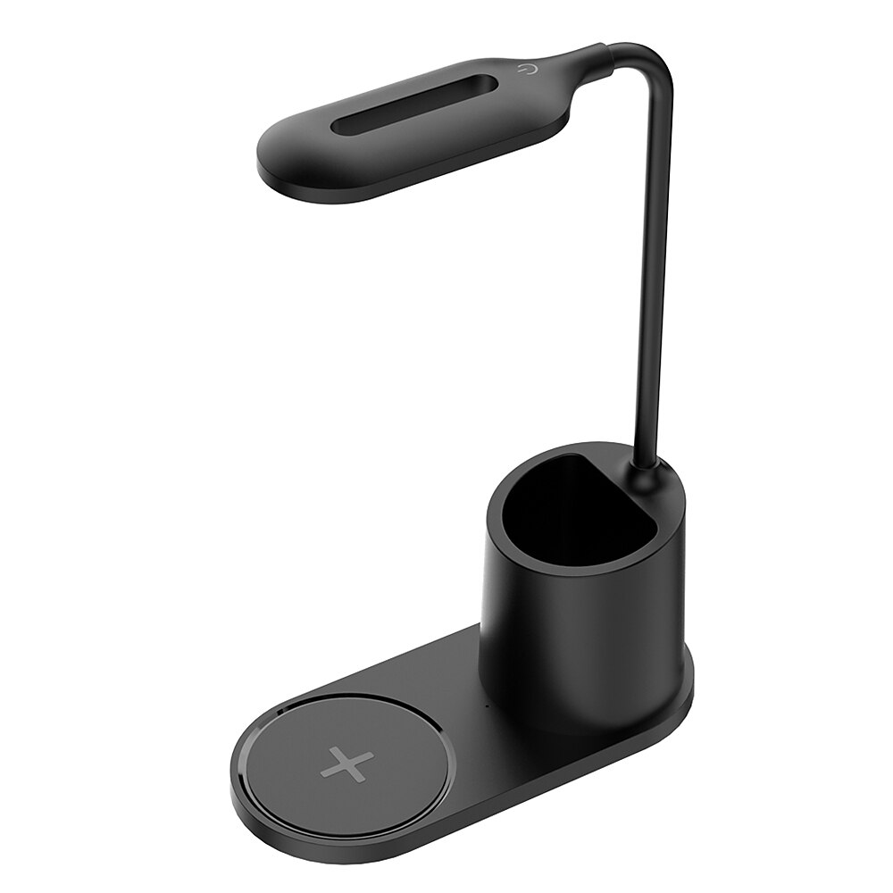lampe de bureau portable led 3000-6000k réglable multi-modes charge sans fil étudiants lampes maison travail lumière noir de 2025 ? $14.99 –P7