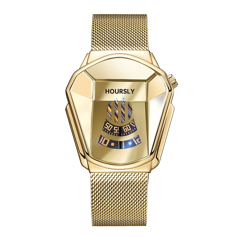 Luxusní pánské quartz hodinky moderní trend cool pánské zápěstní hodinky nerezová ocel módní quartz hodinky pro muže Relogio Masculino 2025 - $27.99 –P4