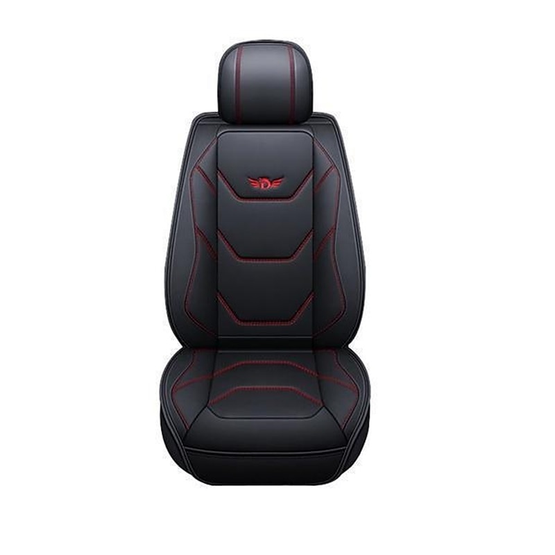 Juego completo de lujo para 5 asientos funda de asiento delantero de coche universal 5D de PU impermeable almohadilla de protector de asiento transpirable 2025 - $117.99 –P8