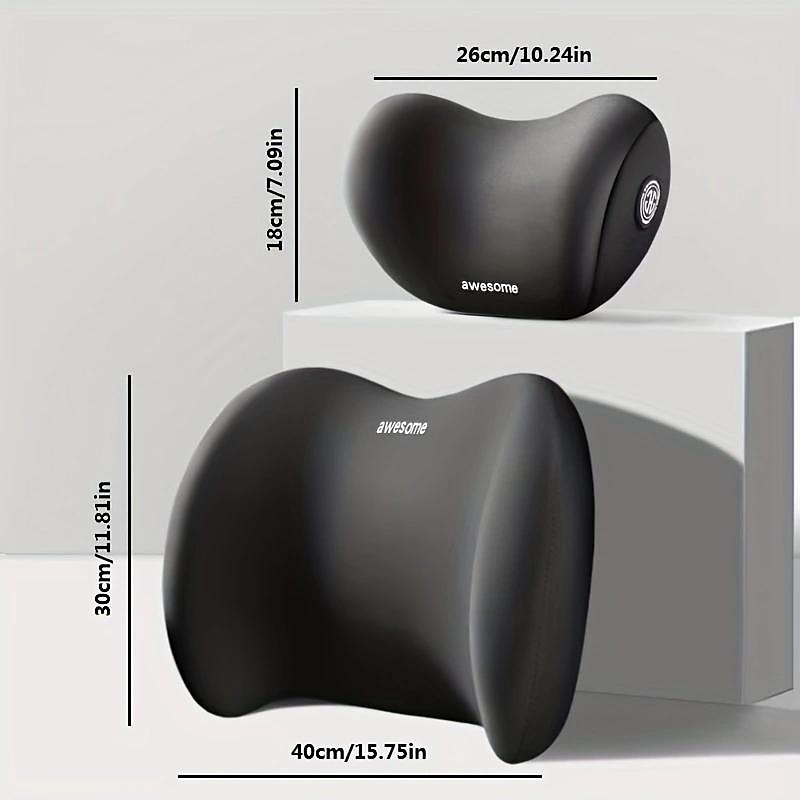 Car Seat Headrest Back Support Pad Soft Memory Cotton Neck Pillow Car Interior Accessories Universal Lumbar Cushion 2025 - $19.99 –P10