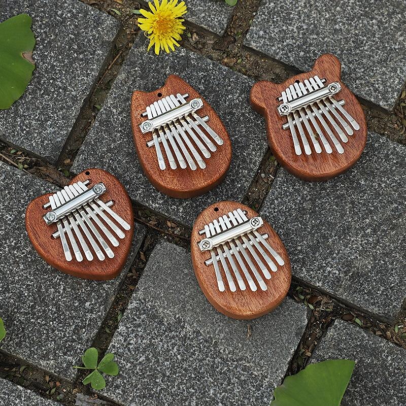 8-tone degetul mare pian mini kalimba degetul pian cristal kalimba pian degetul mare instrument mic 2025 - $23.99 –P6