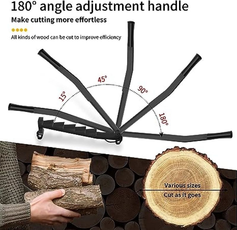 Wood Splitter - Wall mounted splitter for logs and kindling wood