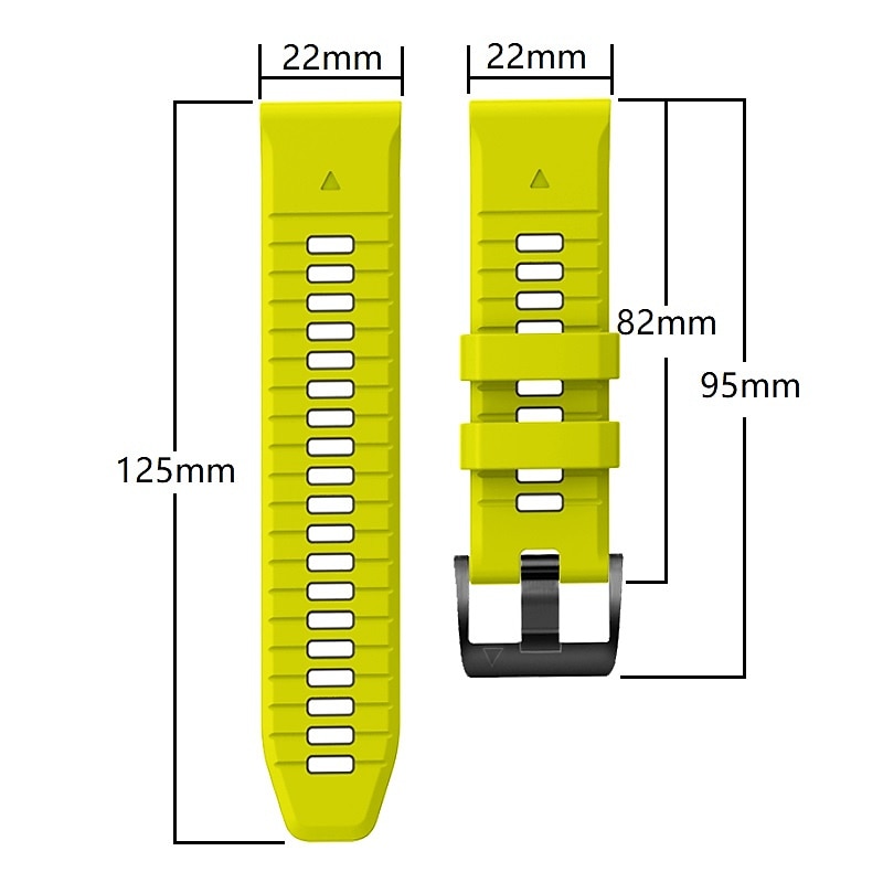 Watch Band for Garmin Fenix 7 7X 6 6X Pro Forerunner 955 945 935 Instinct 2X Solar Epix Approach S62 S60 Marq Descent G1 Quatix Silicone Replacement  Strap 26mm 22mm Quick Fit Sport Band Wristband 2025 - $17.99 –P4