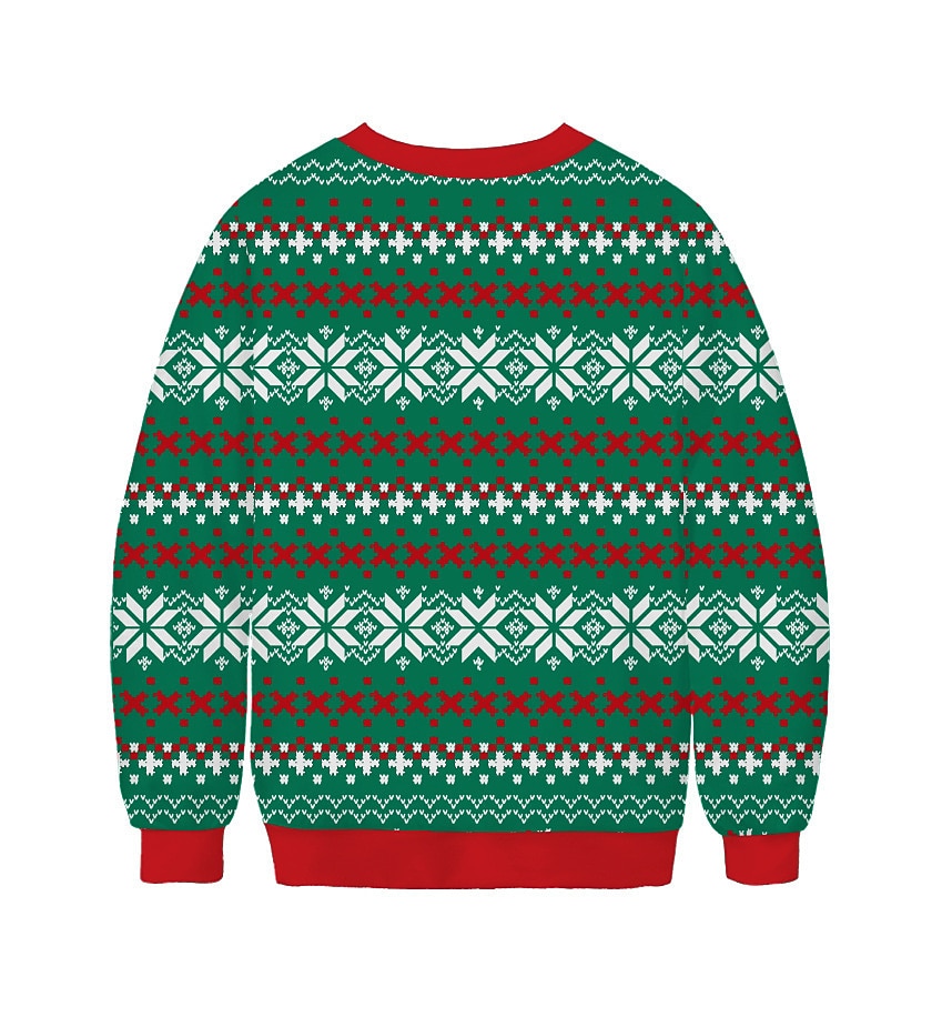 Karácsony Alpaka Pullover Vicces karácsonyi pulóver Állat minta 3D nyomtatás 3D Grafikus Kompatibilitás Páros Férfi Női Felnőttek Karácsony 3D nyomtatás Parti Fesztivál 2025 - $28.99 –P6