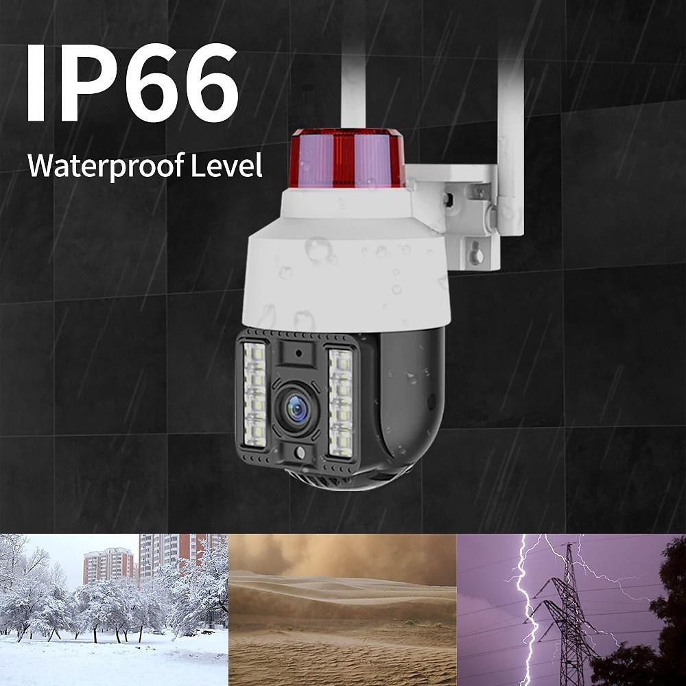 Wireless Speed Dome Security Camera Humanoid Tracking Sound and Light Alert Smart Full Color Night Vision Bilingual Intercom Outdoor PTZ IP Camera CCTV Security Surveillance Camera(720P/1080P) 2025 - $49.99 –P4