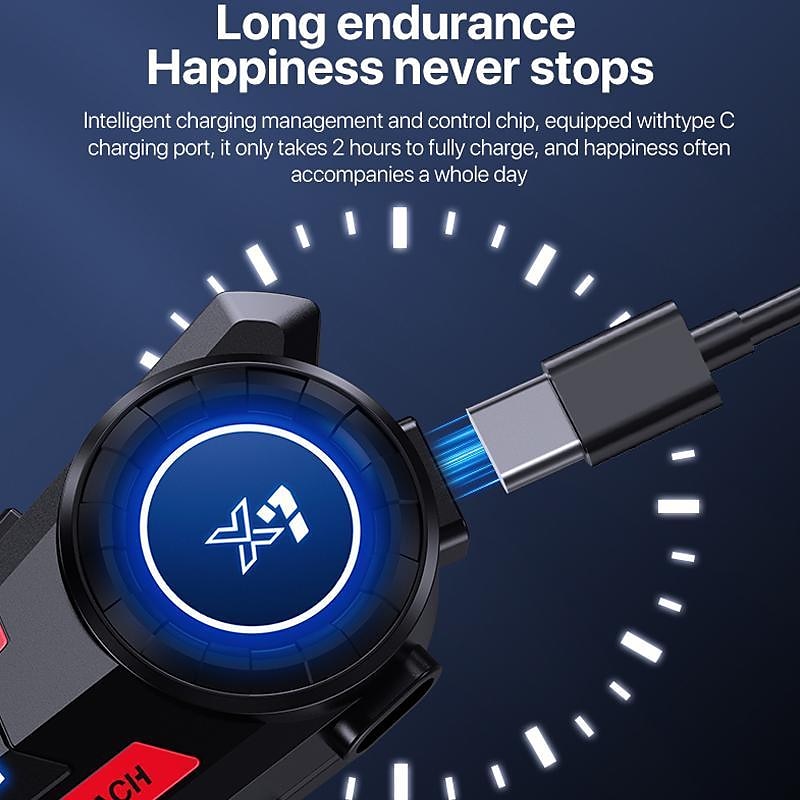 X7 Bluetooth 5.0 Motorcycle Helmet Headset Headphone Wireless Motorcycle Handsfree Stereo Earphone MP3 Speaker Waterproof 2025 - $63.99 –P5
