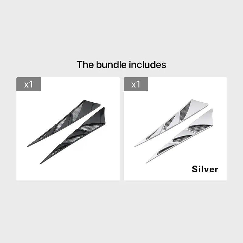 Upgrade Your Car's Look with These Stylish Universal Hood Vent Air Side Flow Intake Covers! 2025 - $15.99 –P11