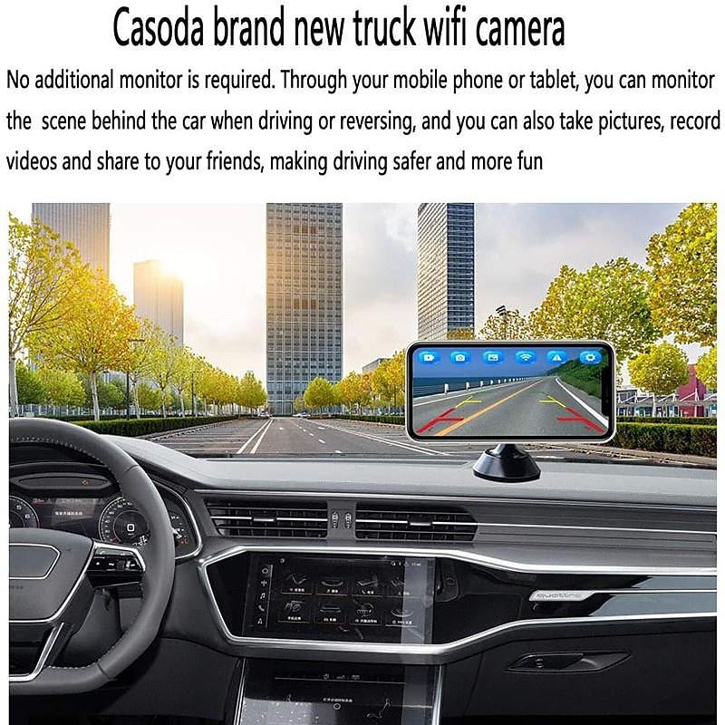 2025年 車の wifi ナイトビジョン逆転カメラバックアップカメラバストラック逆転カメラ iphone/android 用 コレクション – $74.99 –P6
