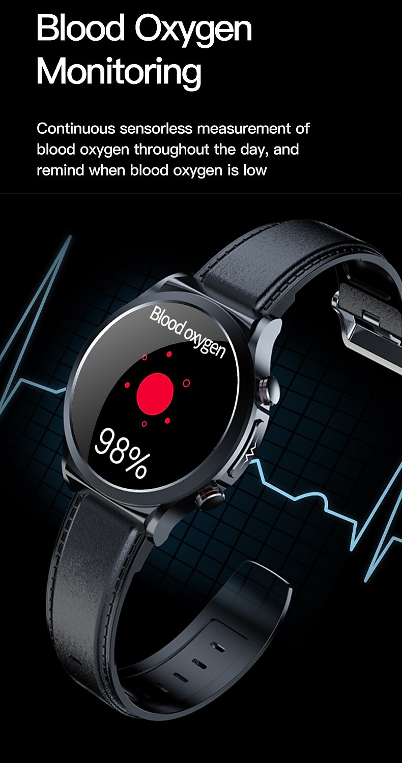 iMosi tk21P Slimme horloge 1.39 inch(es) Smart horloge Bluetooth Temperatuurbewaking Stappenteller Gespreksherinnering Compatibel met: Android iOS Dames Heren Waterbestendig Mediabediening 2025 - $97.79 –P13
