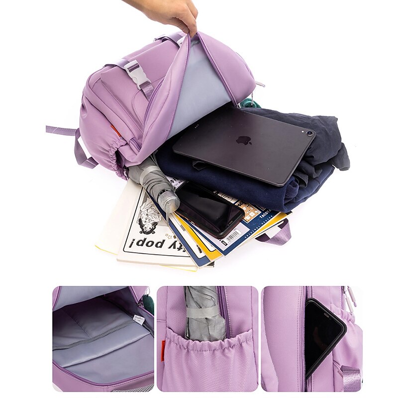 Sacs de lycée pour adolescents filles collège sac à dos femmes cartable coréen sac à dos de 2025 ? $47.99 –P5