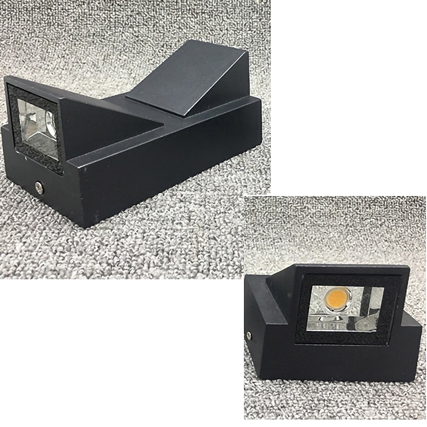 مصباح جداري LED خارجي 2 وات 4 وات لأعلى/لأسفل إضاءة داخلية 1/2 رأس منحني مقاوم للماء IP65 مصباح جداري لغرفة النوم الحديثة ضوء أبيض دافئ/أبيض AC90-264V 2025 - $10.49 –P6
