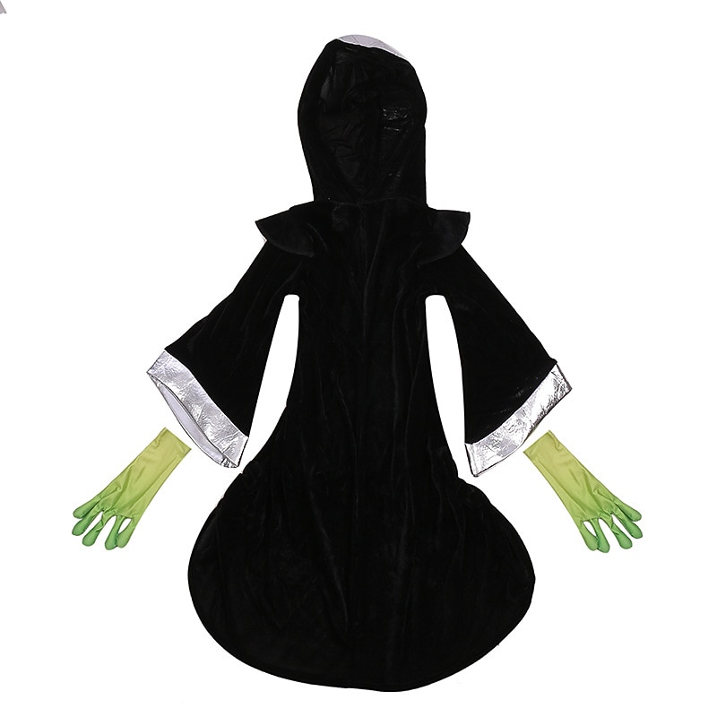 Barn Gutt Halloween Kappe Yttertøy Tegneserie Langermet Frakk Ytelse Mote Alien-sjef Høst Vinter 7-13 år 2025 - $34.99 –P11