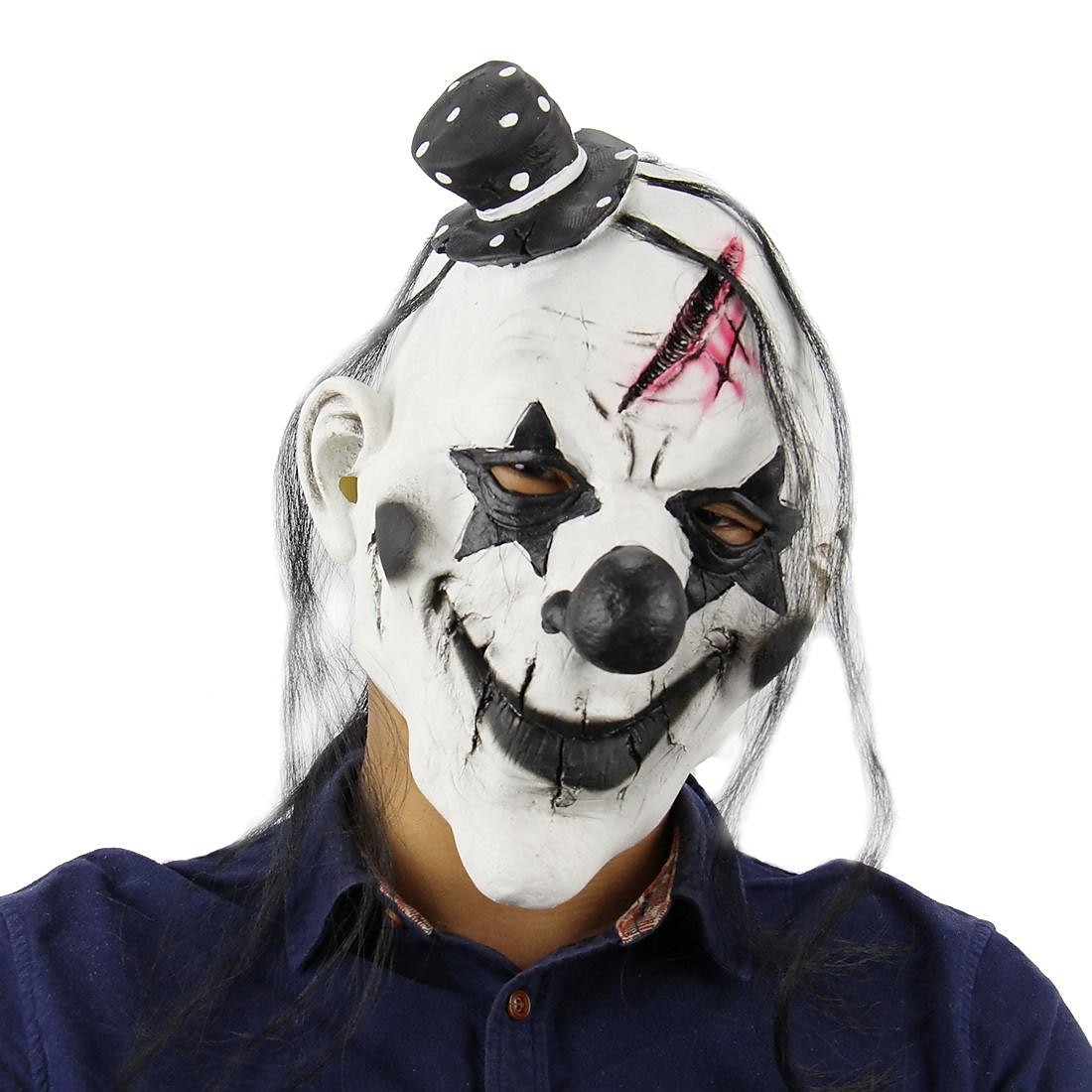 Halloween Zombie Mask Clown Mask Latex Horror Mask Skeleton Ghost Mask Zombie Scary Prop Headgear 2025 - $29.99 –P5
