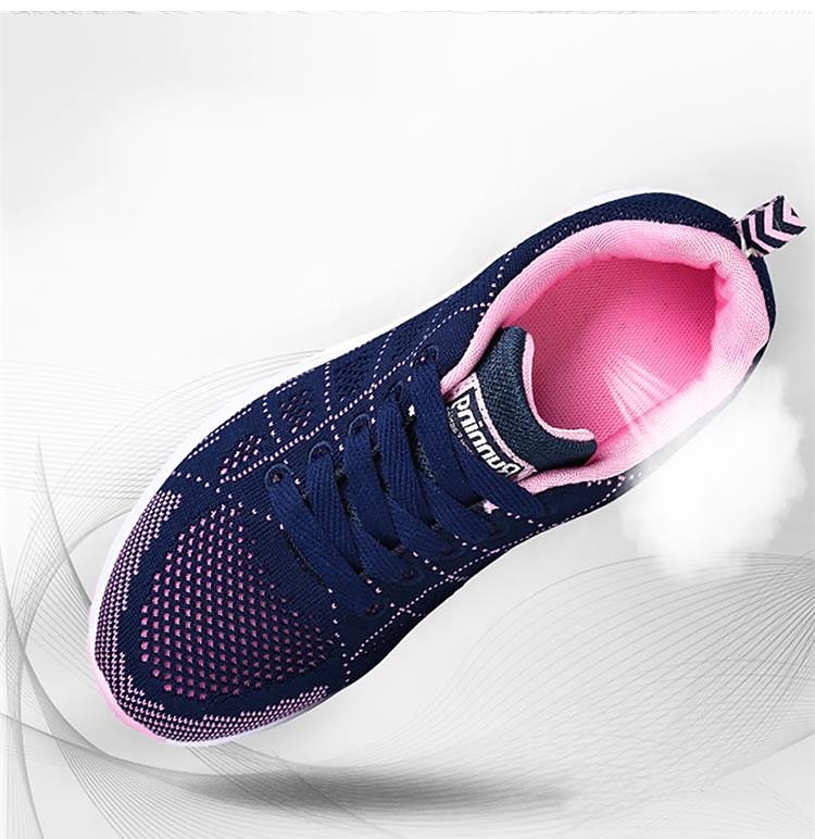 scarpe da corsa leggere e traspiranti da donna: sneakers sportive completamente bianche per palestra, passeggiate e uso quotidiano del 2025 a $24.99 –P1