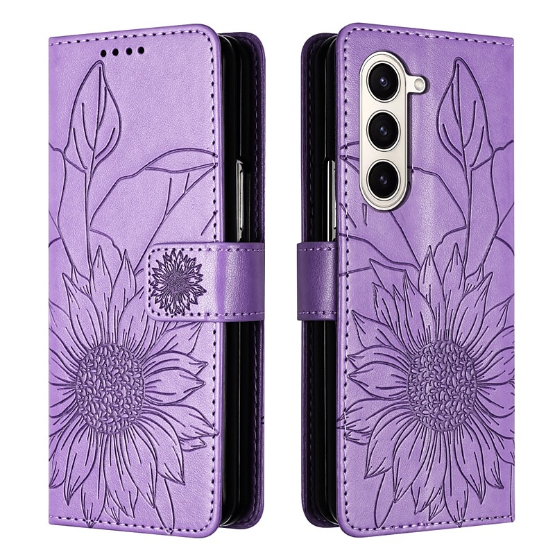 for Samsung Galaxy Z Fold 5 Case, Galaxy Z Fold 5 Wallet Case PU