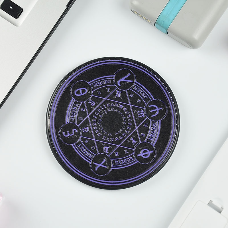 New Super Fast Charger 30W/20W/15W/10W Qi Wireless Fast Charger Glowing Magic Array Qi Wireless Charger Charging Pad for iPhone iPhone12 iphone 11 Samsung S20 Note20 Huawei Xiaomi 2025 - $15.99 –P18