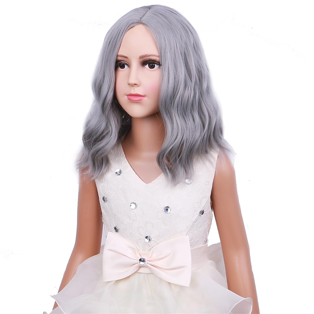 Zwarte Pruik voor Kinderen Meisjes Korte Krullende Pruik Zwarte Pruik voor Verkleed Feest Cosplay Synthetische Pruiken Haarnet Halloween Pruiken 2026 - $15.99 –P12
