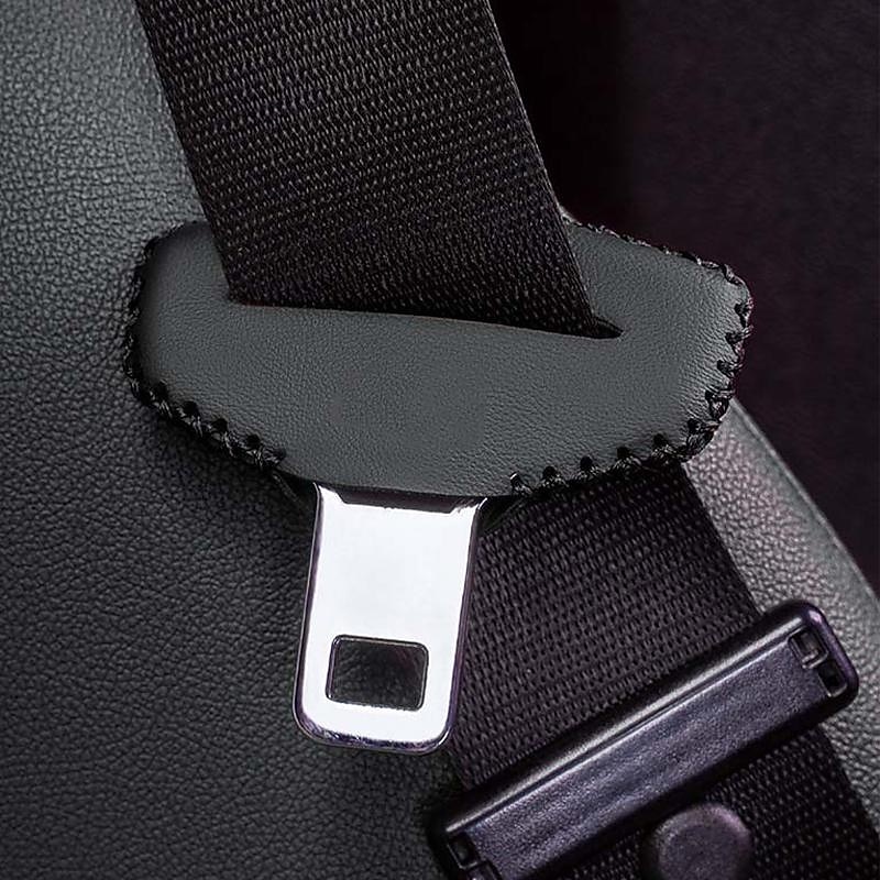 Newwyt Auto-Sicherheitsgurt-Schnalle Clip-Schutz Innenknopf-Hülle für  Anti-Kratz-Abdeckung Sicherheitszubehör für Universal-Auto
