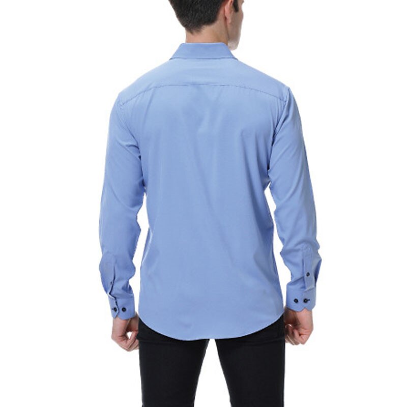 Men's Shirt Summer Shirt Casual Shirt Button Up Shirt Black White Pink Wine Red Long Sleeve Geometric Color Block Lapel Vacation Daily Patchwork Clothing Apparel Polyester Fashion Casual Comfortable 2025 - $22.99 –P12