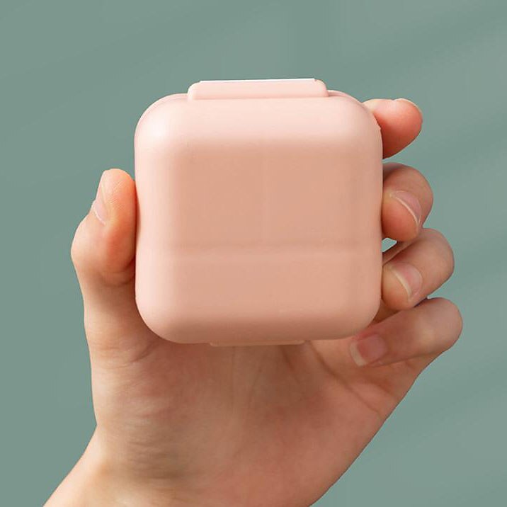 Scatola portapillole sigillata portatile da 1pc, mini portapillole portatile con scomparto, custodia per pillole da viaggio, contenitore per medicinali del 2025 a $7.49 –P6