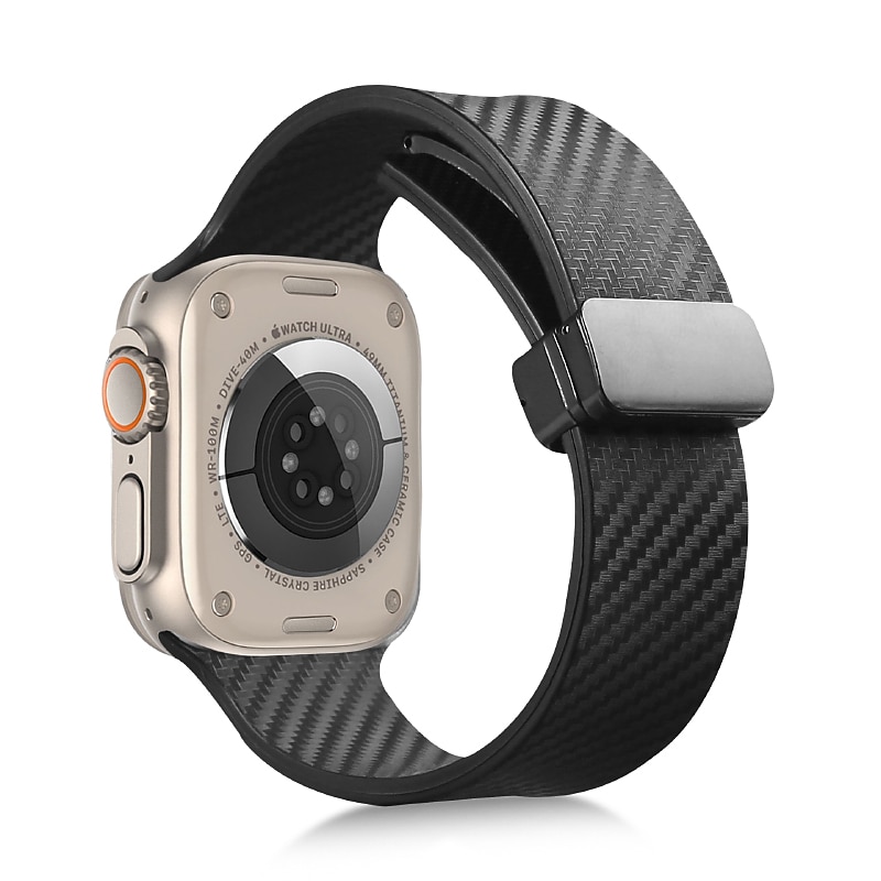 2025年 スポーツバンド と互換性があります Apple Watch ウォッチバンド 38mm 40mm 41mm 42mm 44mm 45mm 49mm マグネティッククラスプ 防水 調整可 シリコーン 交換用時計バンド のために iwatch Ultra 2 Series 9 8 7 SE 6 5 4 3 2 1  コレクション – $11.99 –P14